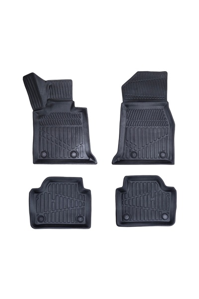 DELUXETUNING Set covorase auto cauciuc BMW seria 3 E91 2004-2012, forma tavit...