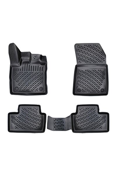 DELUXETUNING Set covorase auto cauciuc Renault Captur II 2020-> forma tavita