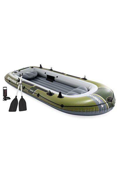 Intex SEAHAWK 4 BOAT SET 351x145x48 cm (Kürek + Pompa) 66334