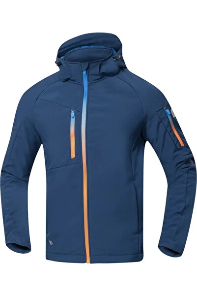ardon Geacă softshell, neon, din elastan și poliester, cu elemente reflectori...