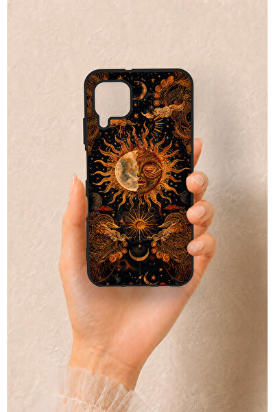 Vip Case Huawei P40 Lite Uyumlu Mistik Güneş Desenli Silikon Kılıf