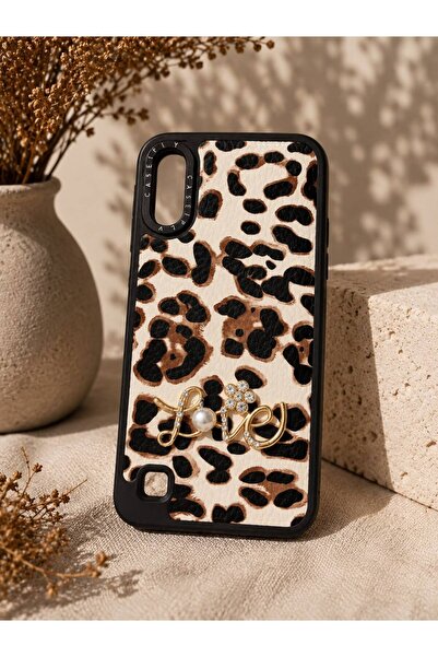 Samsung Galaxy A10 Uyumlu Leopar Kılıf