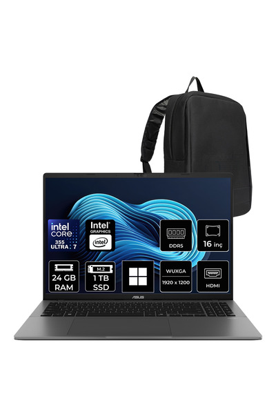 ASUS Vivobook S16 S3607 Ultra 7 355 24GB RAM 1TB SSD 16" WUXGA (1920 x 1200) ...
