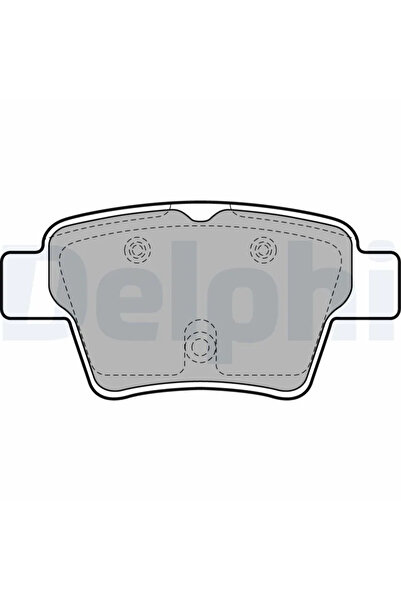 DELPHİ Set Placute Frana Frana Disc Citroen C4 1/C4 Cupe Emgrand EC7 2000-2021