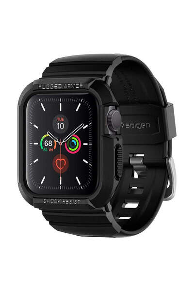 Spigen Case for Samsung Galaxy Watch Ultra 2, Rugged Armor, Matte Black