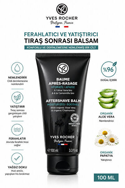 Yves Rocher Tıraş Sonrası Gerginlik ve Tahrişe Son: Ferahlatıcı & Yatıştırıcı...