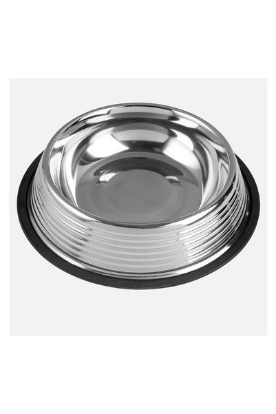 OEM Bol din Inox pentru Animale de Companie 1,5 L, cu bază antiderapantă, din...