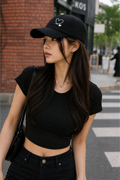barsdepo Minimalist Heart Embroidered Hat |   Premium Quality