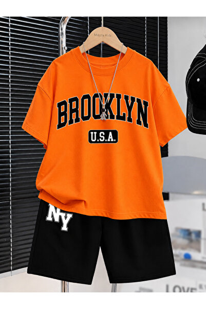 FİO & ARTE Brooklyn Printed Summer Children's Set