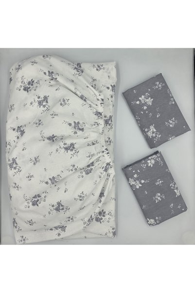 pınarhome collectıon Fabric Elastic Bed Sheet Set for Padded Beds (Corner Depth 28-30 cm) Please Choose the Size before Ordering!...