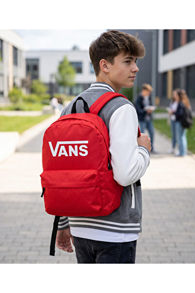 Vans Раница Олд Скуул, подходяща за ежедневна употреба и за училище, цветна р...