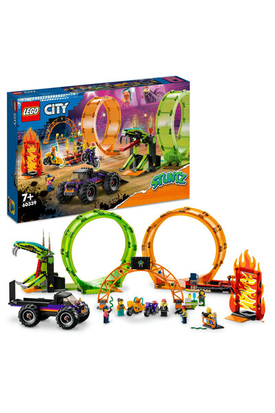 LEGO Arena de cascadorii cu două circuite