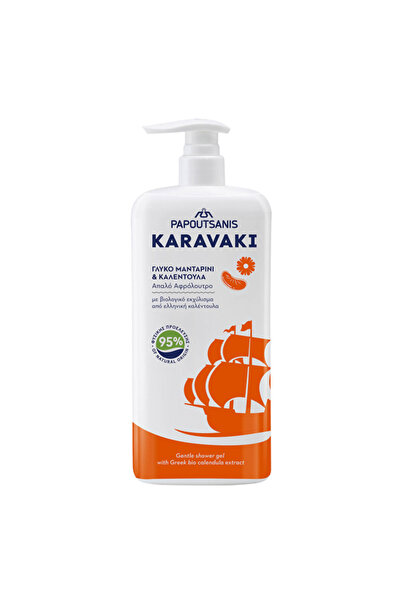 Papoutsanis KARAVAKI ΑΦΡΟΛΟΥΤΡΟ 750ml - (ΜΑΝΤΑΡΙΝΙ ΚΑΙ ΚΑΛΕΝΤΟΥΛΑ) (ΑΝΤΛΙΑ)