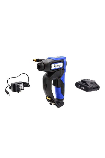 GEKO Compresor fără fir cu baterii de 12V LCD 150PSI, G80652