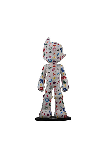 FİGURE Hung Hing Toys Astro Boy Standing 30Cm Special Color B White PVC Figur...