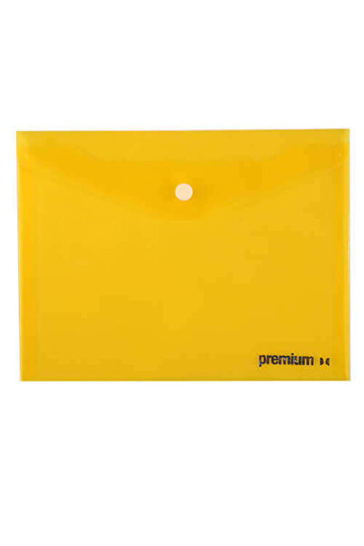 OEM PREMIUM ΦΑΚΕΛΟΣ ME ΚΟΥΜΠΙ Α4 - (ΚΙΤΡΙΝΟ)
