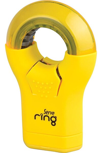 Serve Ring Silgili Pencil Sharpener Mustard Yellow Single