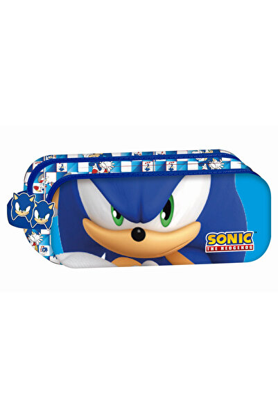 SONIC THE HEDGEHOG Σύγχρονη Κασετίνα με 2 Θήκες 23 εκ.
