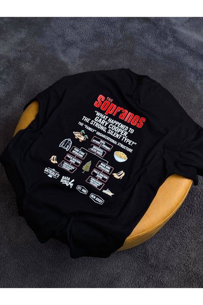 Sprc The Sopranoss 100% Cotton Relax Fit Crew Neck Tshirt