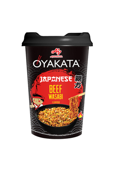 Oyakata NOODLES IN CUP 93gr. - (ΜΕ ΜΟΣΧΑΡΑΚΙ)