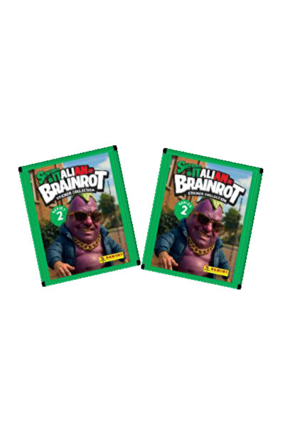 Panini Plic cu 5 autocolante Skifidol Italian Brainrot
