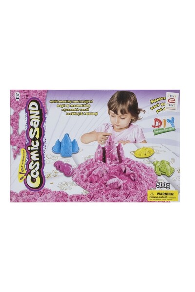 TUFY TOYS COSMIC SAND KİNETİK KUM OYUN SETİ/ 500 GR KALE VE DENİZ CANLILARI K...