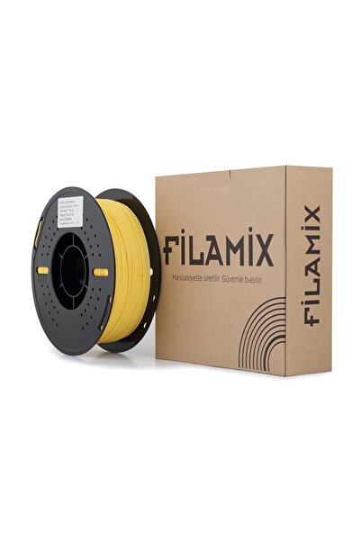 FİLAMİX Pla Mat Güneş Sarısı Filament 1.75mm 1kg Mat Yüzey