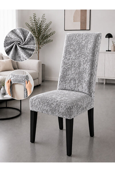delfin HomeRoy Huse Catifea pentru Scaune – Set 6 Bucăți