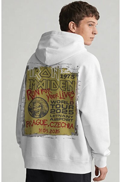 SEVBANO Iron Maiden Ροκ Μέταλ Μουσικό Συγκρότημα με Στάμπα στην Πλάτη Unisex ...