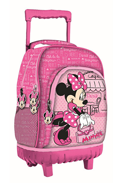 disney minnie Paris rucsac școlar premium cu roți, geantă 44 cm