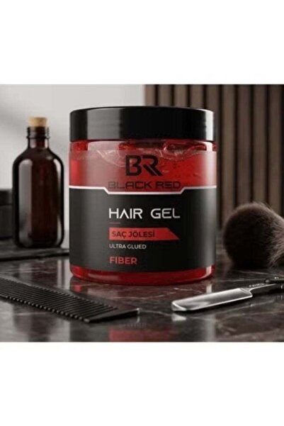 Black Red جل تصفيف الشعر فائق التثبيت - تحكم قوي وثبات طويل الأمد 500 مل