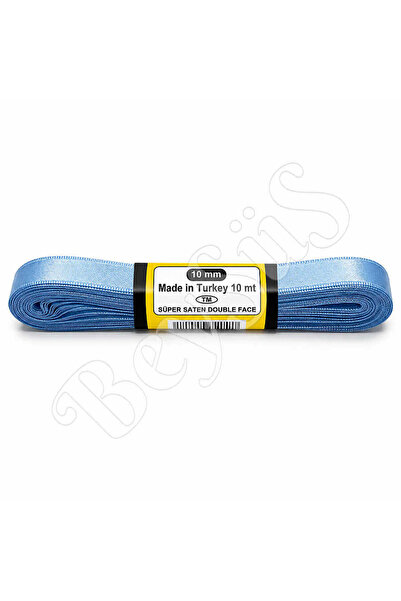 BeySüS Satin Ribbon 10 mm Blue