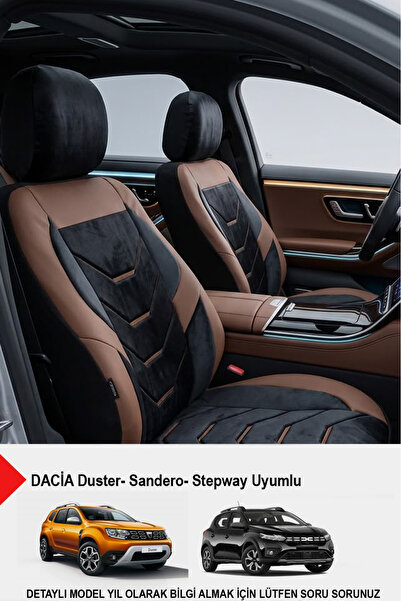 GM-DESIGN Arenza Series Luxury Car Seat Cover - (Daci̇a Sandero-Stepway-Duste...