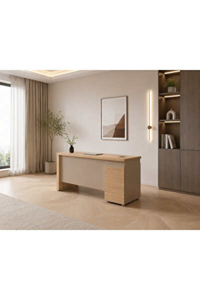 on home مكتب تنفيذي 120 سم - خشبي OT-6602 WOOD