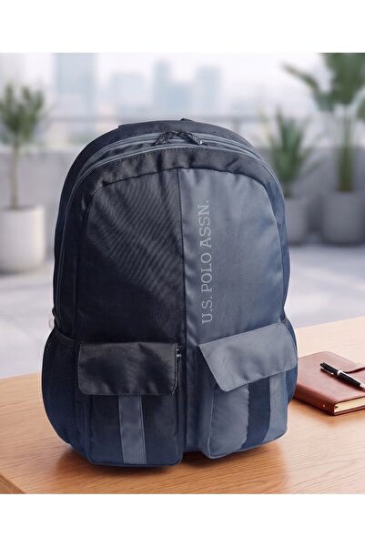 U.S. Polo Assn. Unisex Backpack with Laptop Compartment Daily School Travel M...