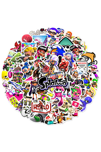 Choice 50pcs 50Pcs Cool Splatoon Game Anime Stickers DIY Phone Motorcycle Lap...