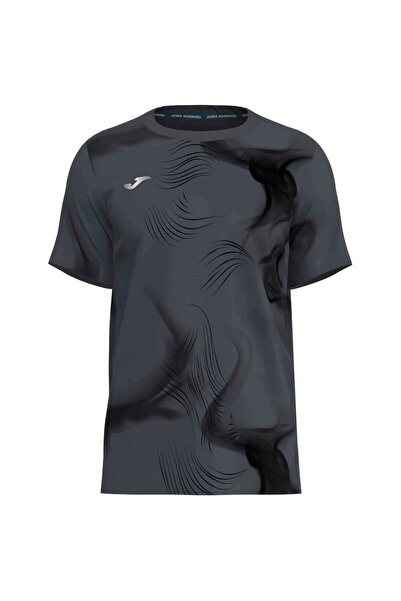 Joma R-Night Short Sleeve Men's Black Running T-Shirt 104716.110