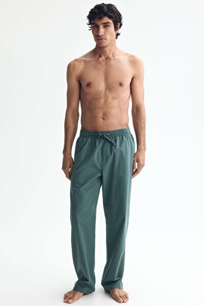 H&M Poplin Pantolon Relaxed Fit