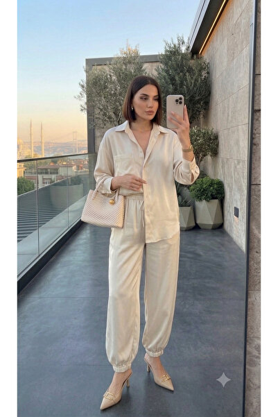 KENDİ Tensel Double Suit Beige