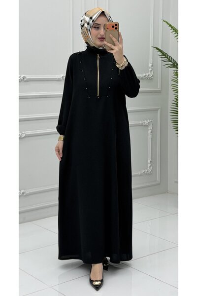 USLUCAN ALIŞVERİŞ Story Dress Black