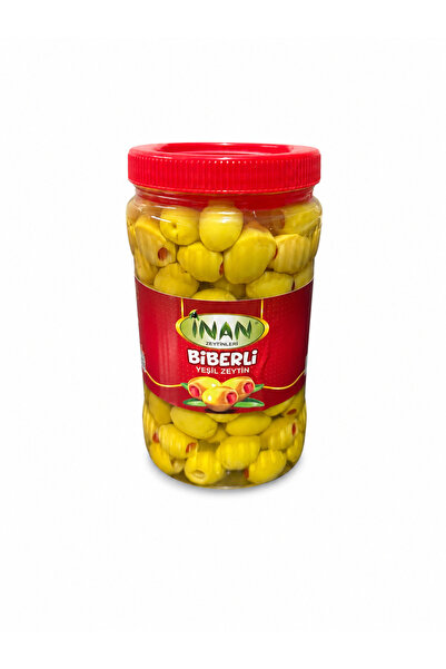 Biberli Yeşil Zeytin