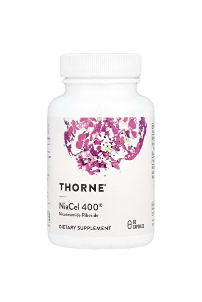Thorne Supplement NiaCel 400 - NAD - Nicotinamide Riboside Healthy Aging, Cel...