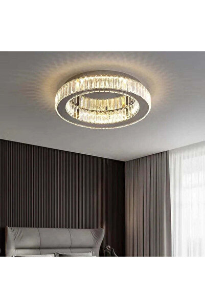 OEM LED полилей с дистанционно управление и кристал VERTUS 18W, 30 см, кръгъл...