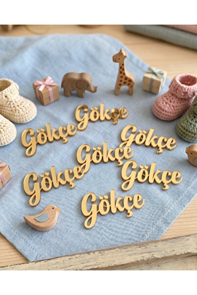 ih ihra Tek isim koruma jelatinli Pleksi Isim Etiket 4cm Isimli Gold - 100 Adet