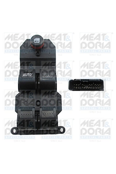 MEATDORIA Panou Comanda Geam Fata Stanga 26056 Honda Civic 7