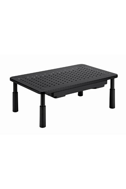Gembird Регулируема стойка за монитор с чекмедже MS-TABLE-D-01 (Черен)
