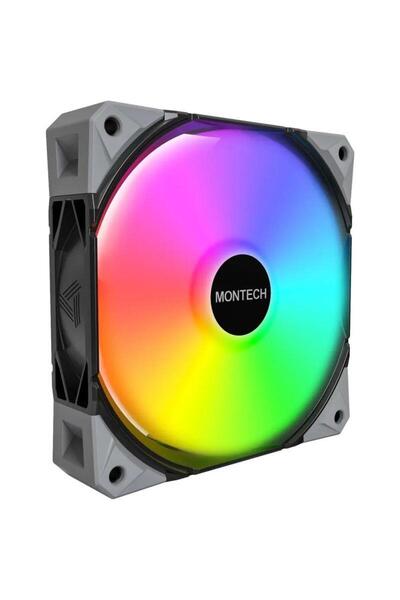 MONTECH E28 PWM ARGB 120mm Ανεμιστήρας, Μαύρος