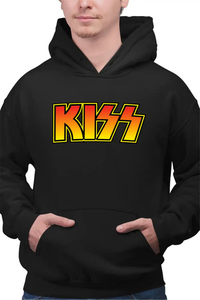 OEM Men's Hoodie Kiss Hard Rock