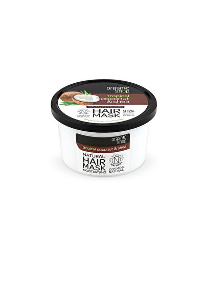 Organic Καρύδα & Σέια, Ενυδατική Μάσκα με Καρύδα & Βούτυρο Σέια, Απαλότητα & ...