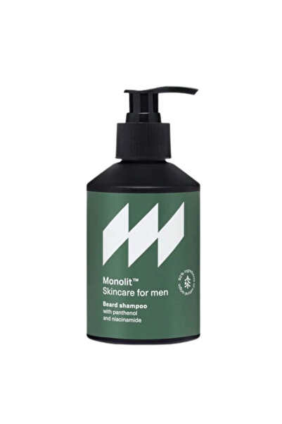 MONOLIT Șampon pentru barbă cu pantenol și niacinamidă, 200 ml